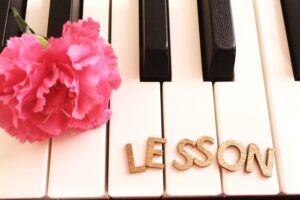 piano lesson start
