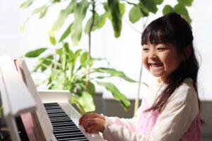 online piano lesson