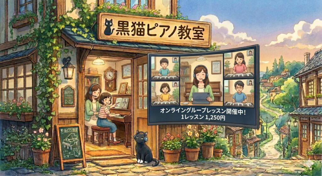 Kuroneko piano school